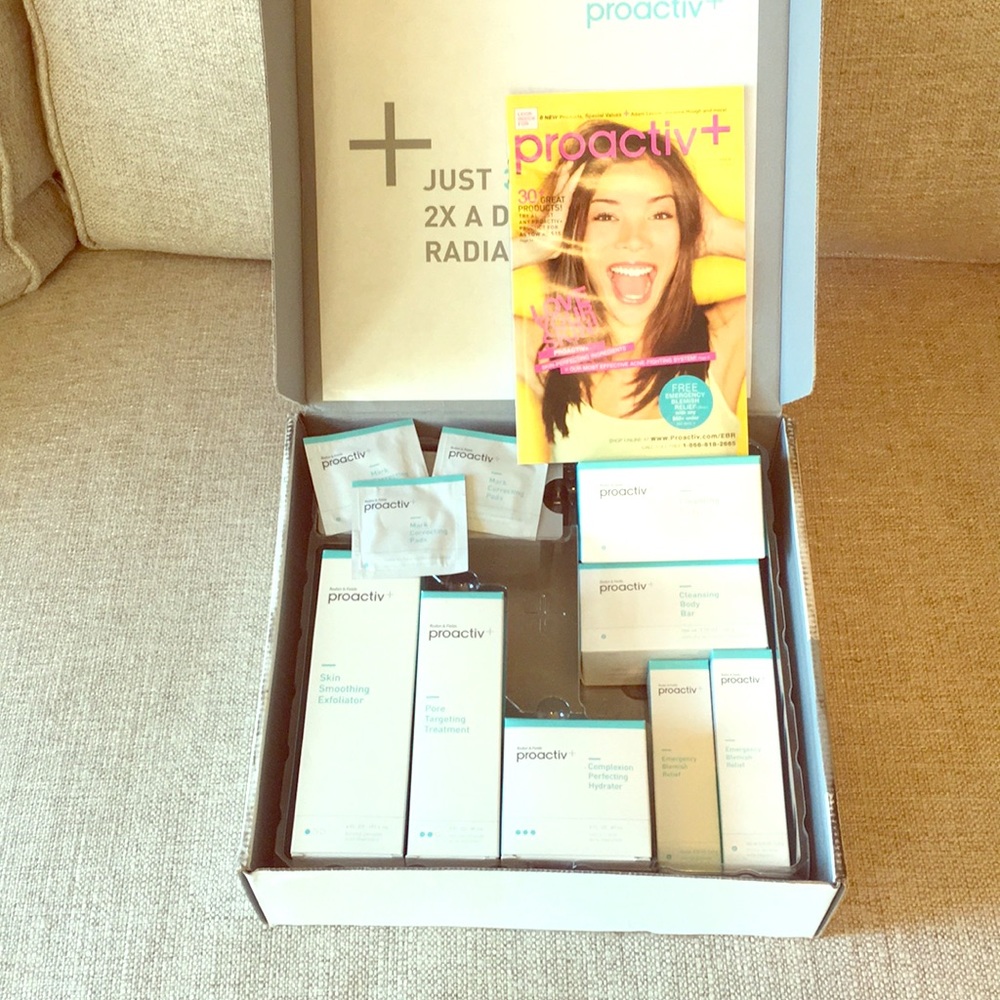 Proactiv+ skin care.